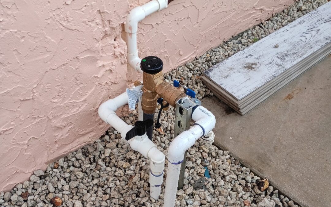 install new backflow valve boynton beach residential sprinkler system