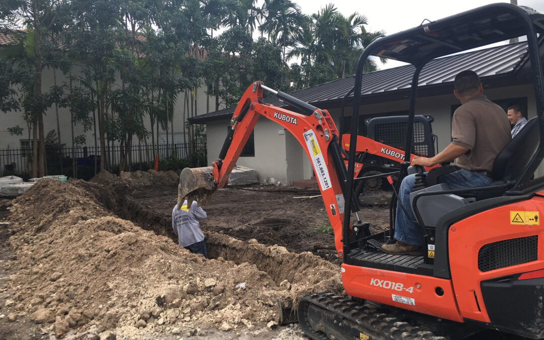Underground and French Drains Fort Lauderdale